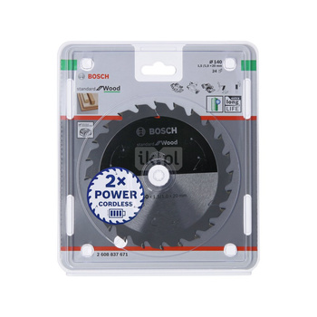 Ostrze do piły tarczowej bezprzewodowej Standard for Wood 150 x 1,6 / 1 x 10 T24