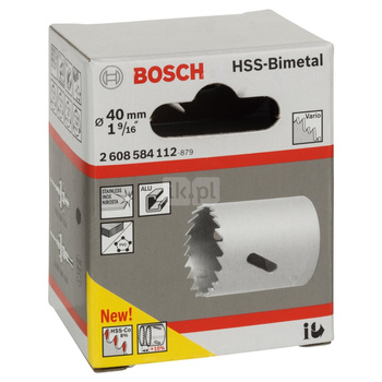 Piła otwornica HSS-Bimetal do adapterów standardowych 40 mm