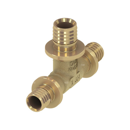 Trójnik TECE flex redukcja 90' mosiądz 16 mm x 20 mm x 16 mm (kw x kw x kw)