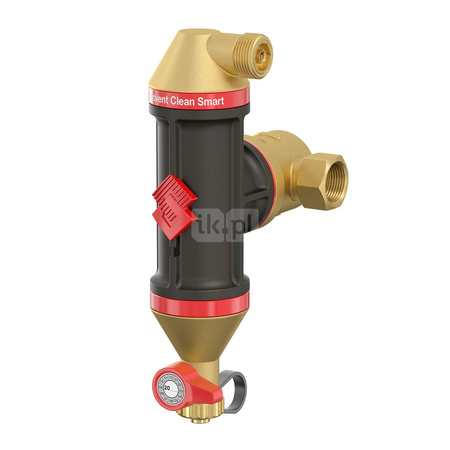 Separator powietrze/zanieczyszczenia FLAMCO MEIBES Flamcovent Clean Smart, do C.O., do klimatyzacji, 10 bar / 120'C, DN 20 (pierścień zaciskowy)