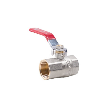 Zawór kulowy PERFEXIM KX01 mosiądz niklowany, PN30 1 1/4'' gw x gw, uchwyt: dźwignia