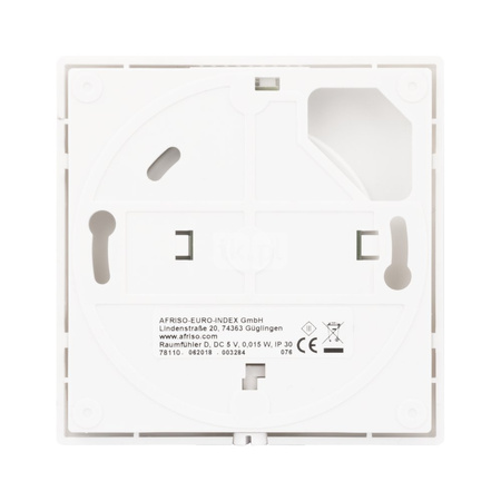 Czujnik temperatury HVAC ścienny AFRISO R D CosiTherm (pokój), zakres pom. -20...60'C