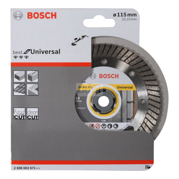 TARCZA DIAM. UNIV TURBO*** 115 /22,23