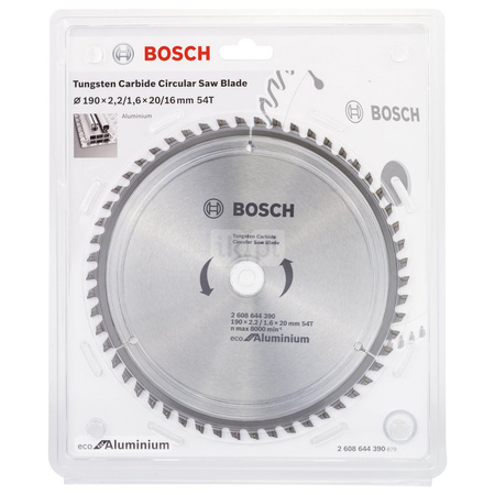 TARCZA PIL. ECO ALU 190X2.2/1.6X20 54T