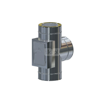 Trójnik 90' MK ŻARY PR KNN AFTS+POT FU 160 x 160 x 160 do odprowadzania spalin