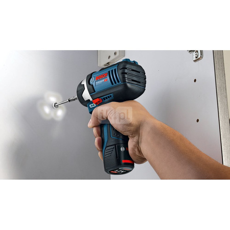 Klucz udarowy10,8 V, bez akumulatorów i ładowarki, 105 Nm, 1/4", E