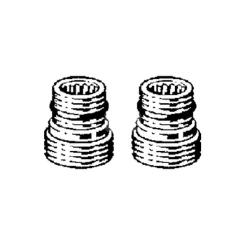 Adapter VIEGA 1096.8 Jednoczęściowy, mosiądz / mosiądz, 1/2'' x 3/4'' (gz x gw)