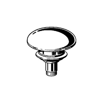 Kołpak zamykany na zatrzask kształt okrągły, nr wzoru 5431.9 wykonanie: chromowane