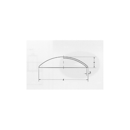Zaślepka Cu SANHA KB 64 mm ps