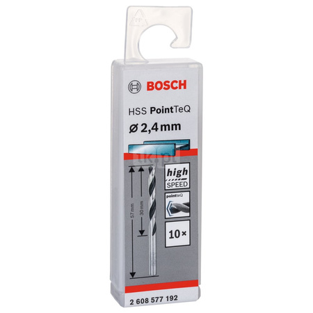 WIERT. HSS POINTTEQ 2.3MM 10PC
