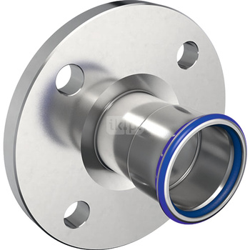 Kołnierz zaciskowy GEBERIT Mapress Edelstahl FKM przejściowy stal nierdzewna DN 50 (54 mm) PN 10/16