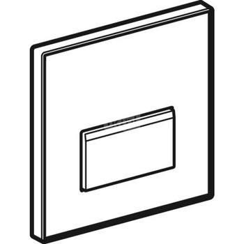 Przycisk HyTouch Sigma50, szkło dymione lustrzane