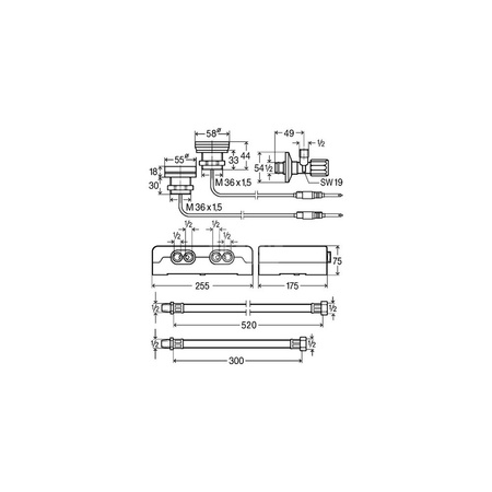 Jednostka mieszająca VIEGA 6146.215