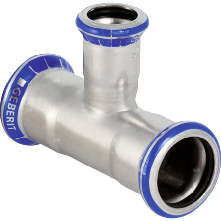 Trójnik GEBERIT Mapress Edelstahl redukcja stal nierdzewna 76.1 mm x 54 mm x 76.1 mm MZ