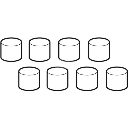 Podkładki amortyzacyjne listwy TL (zestaw)