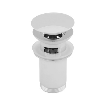 Zestaw odpływowy do umywalki PERFEXIM SPPMW01OW biały 2 3/4'', przycisk duży okrągły wypukły