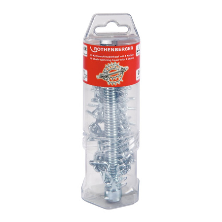 Głowica łańcuchowa z kolcami, 4 łańcuchy, 16 mm