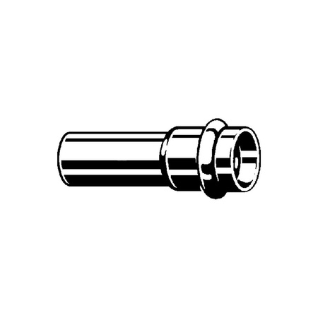 Złącze przejściowe Profipress VIEGA 2613 Jednoczęściowy, brąz / brąz, 22 mm (kw x mz), 67 mm