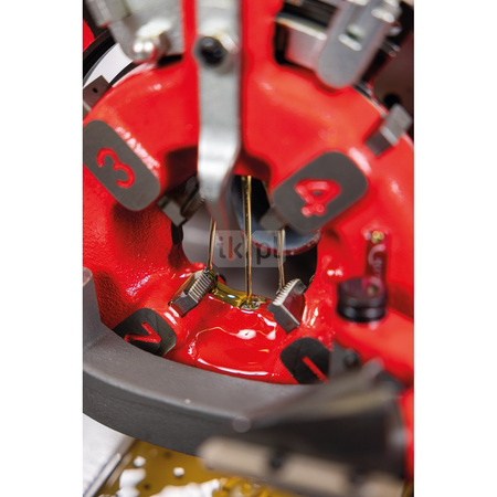 Gwintownica stacjonarna SUPERTRONIC 2SE, głowica automatyczna, BSPT R 1/2-2", 230V