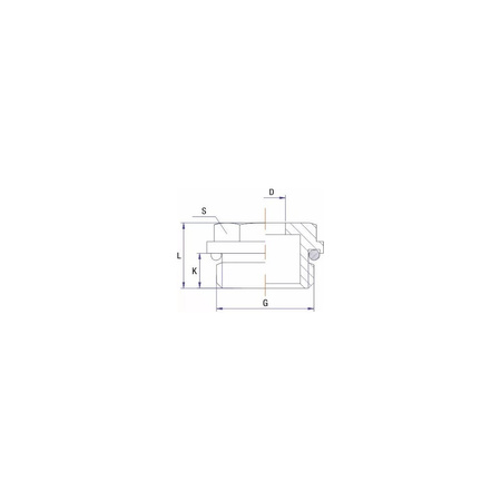 Korek UNIPAK mosiądz gz 1/2''