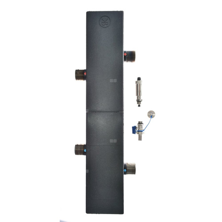 Sprzęgło hydrauliczne QIK 1:1 HS1, odp. automat, zaw. spust, izolacja, 4,4 m3/h 76 kW