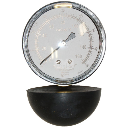 Zegar do mierzenia podciśnienia VACUOMETR (w komplecie z trójnikiem testowym)