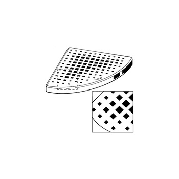 Advantix-ruszt Visign EA11 stal nierdzewna 1.4301, nr wzoru 4973.30 L: 185 H: 20 wykonanie: szczotkowany