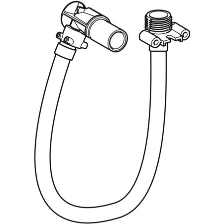 Wężyk kompletny do skrzynki funkcyjnej do baterii stojących Geberit Brenta/Piave