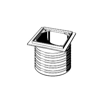 Element wyrównujący wysokość, tworzywo sztuczne / szary, H: 30-185 do odpływów prysznicowych VIEGA 4992