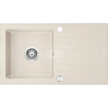 Deante Zorba Zlewozmywak 1-komorowy z ociekaczem - beż