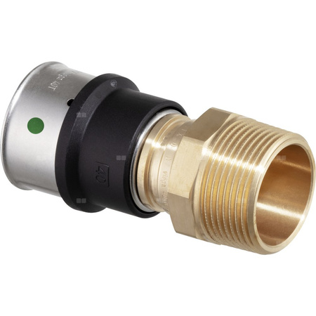 Kształtka przejściowa 25 x 3/4 brąz / błyszczący