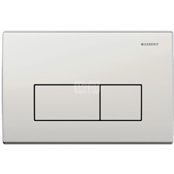 Przycisk uruchamiający Geberit Kappa50, przedni/górny, biały-alpin