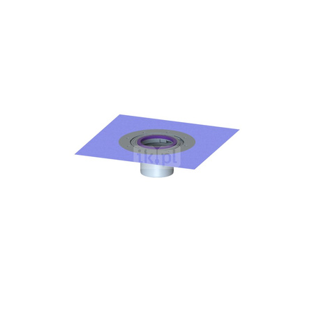 Łącznik z kołnierzem do uszczelnień klejonych, system 125