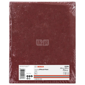 C420 Arkusz P240 230X280MM