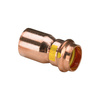 Złącze Profipress VIEGA 2615.1 redukcja Jednoczęściowy, Cu (Stan surowy) / Cu, 15 mm x 12 mm (kw x mz), 50 mm