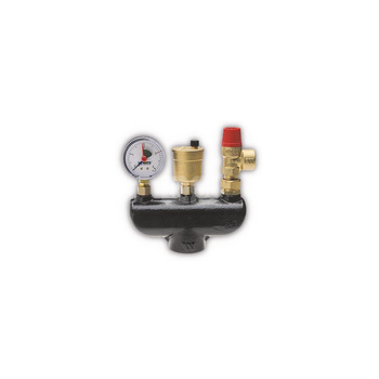 Kompaktowa grupa bezpieczeństwa bez izolacji 1", 50KW, SV 1/2" KSG30/G GRUPPO MULT. 3,0 BAR