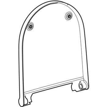 Pokrywa deski AqC Sela, biała