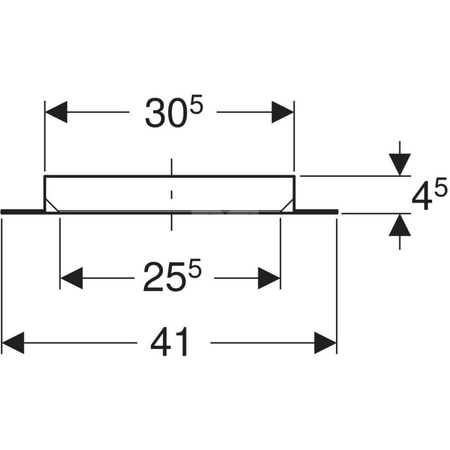 Przelew awaryjny Geberit