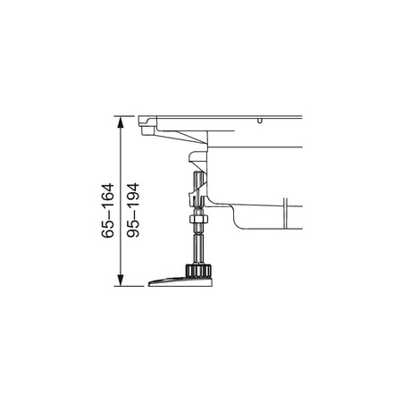 TECEdrainprofile - stopki montażowe
