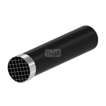 Czerpnia powietrza PP do systemu rozdzielnego z deflektorem inox DN160mm