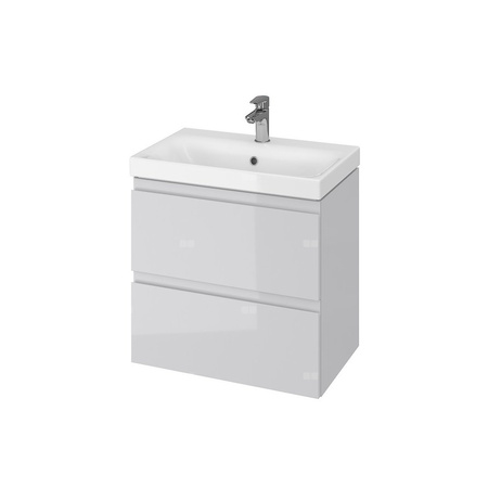 SZAFKA PODUM. MODUO SLIM 60 SZARA ZM. FSC MIX70% SGSCH-COC-007574