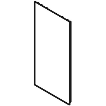 Zestaw listew bocznych Monolith WT, dolny, aluminium