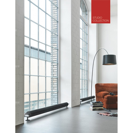 Grzejnik elektryczny ZEHNDER Flow Form 190 x 1500 mm, kolor biały, moc 600 W