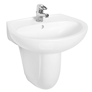 IDOL umywalka 60 cm z/o biała