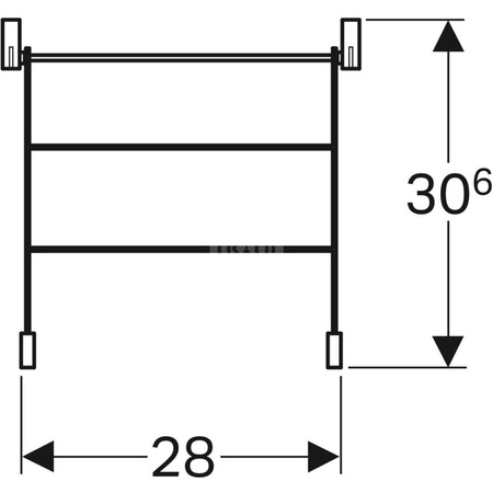 Kratka uchylna Publica, z poduszkami