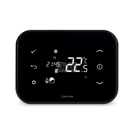 Termostat internetowy SALUS iT500 bezprzewodowy bateria (akumulator) z wyświetlaczem + odbiornik