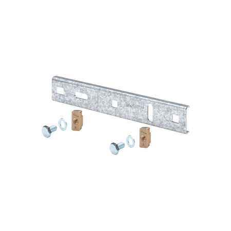 Płyta podstawy przeznaczenie: gazomierz jedno- i dwukróćcowy, stal ocynkowana, nr wzoru 2624.1 B: 290 B1: 250 B2: 150 H: 45 T: 12