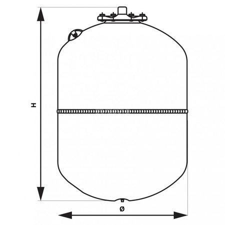 Naczynie S8 solarne wiszące