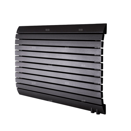 Grzejnik drabinkowy ENIX MADERA, wym. 471 x 1800 mm, kolor graphite, moc 892W