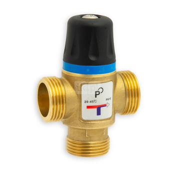PHA-132 Zawór mieszający trójdrożny 1", temp. 20-43C, kv 2,5